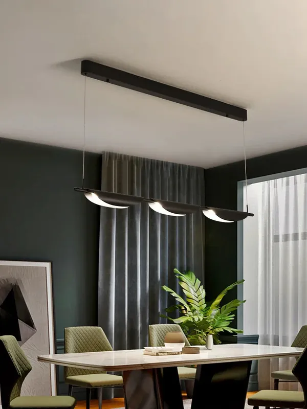Sophisticated minimalist modern pendant chandelier