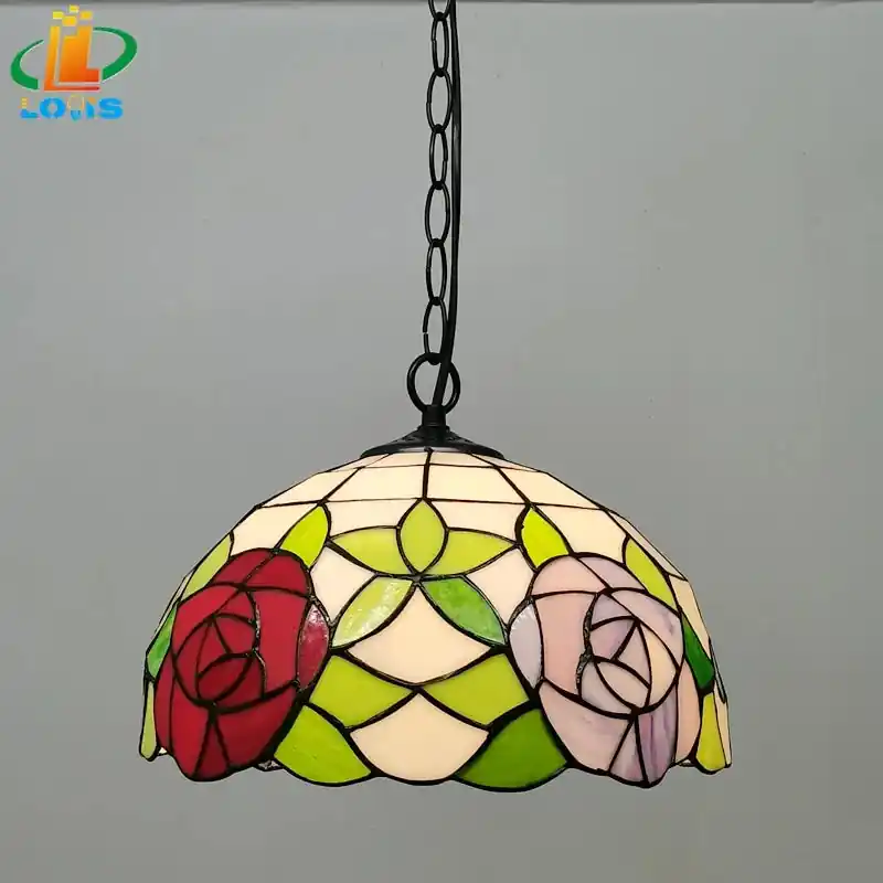Elegant Contemporary Pastoral Tiffany Chandelier