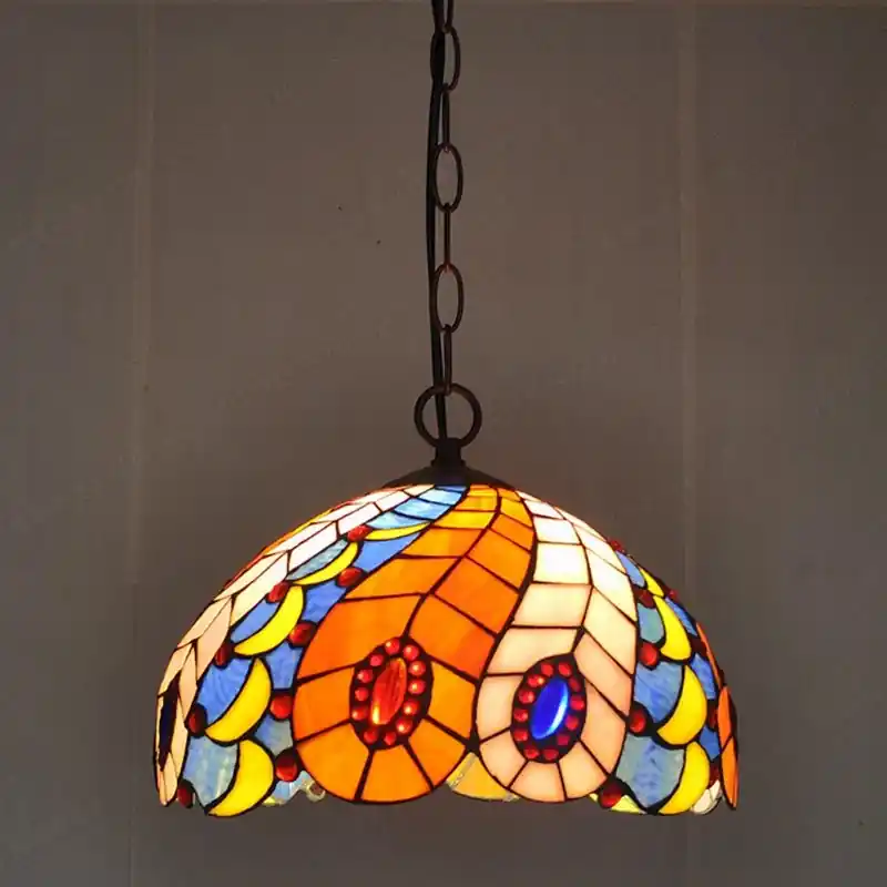 Tiffany contemporary lucite chandelier