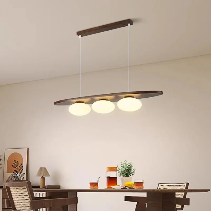 Solid Wood Chandelier Hanging Elegance