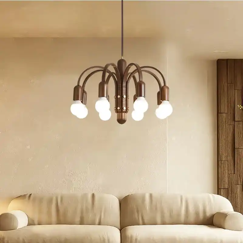 Vintage Scandinavian Style LED Chandelier