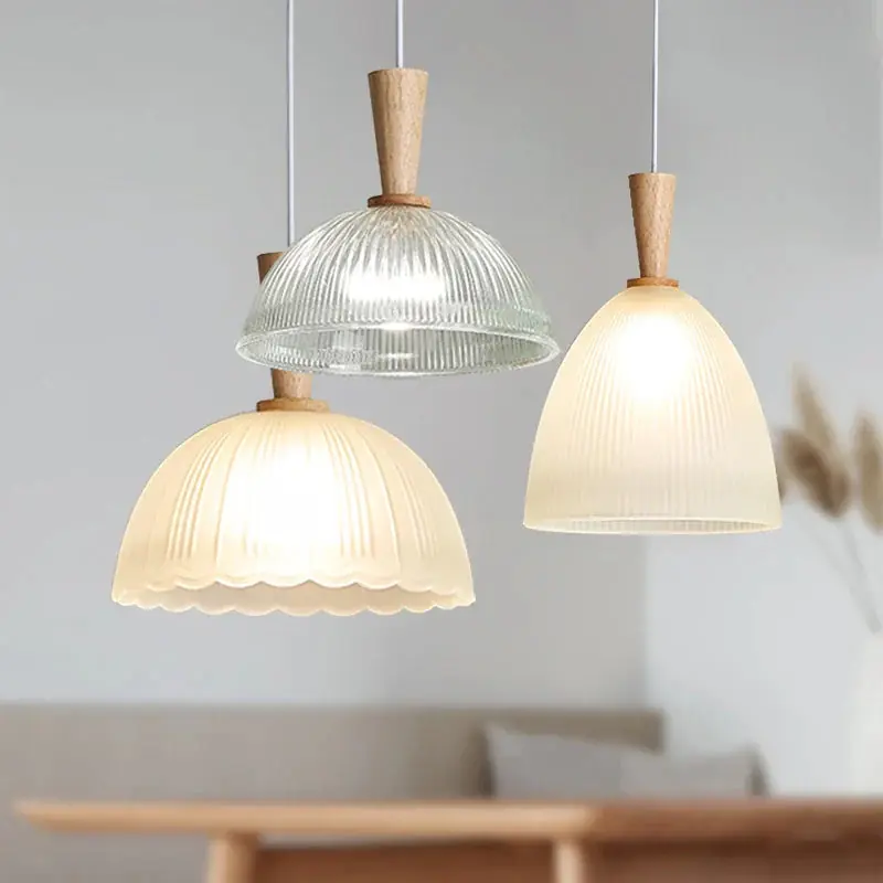 Refined design glass chandelier