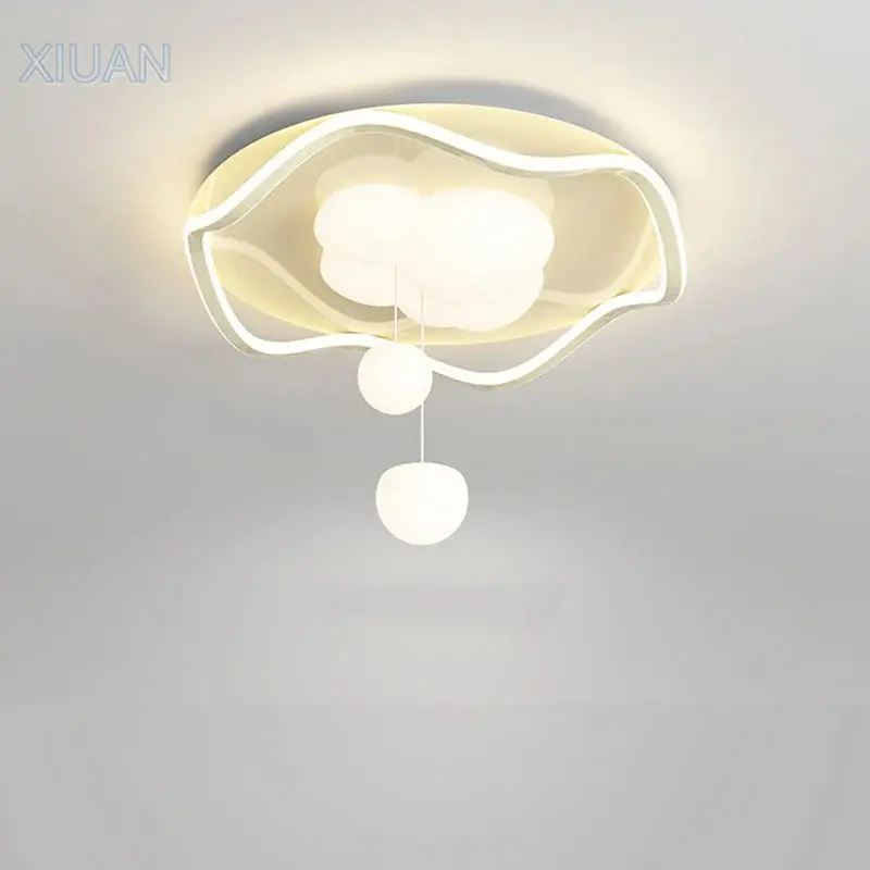 Modern romantic elegant bright chandelier