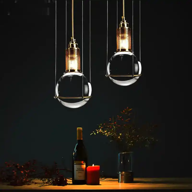 Modern Glass Chandelier for Interior