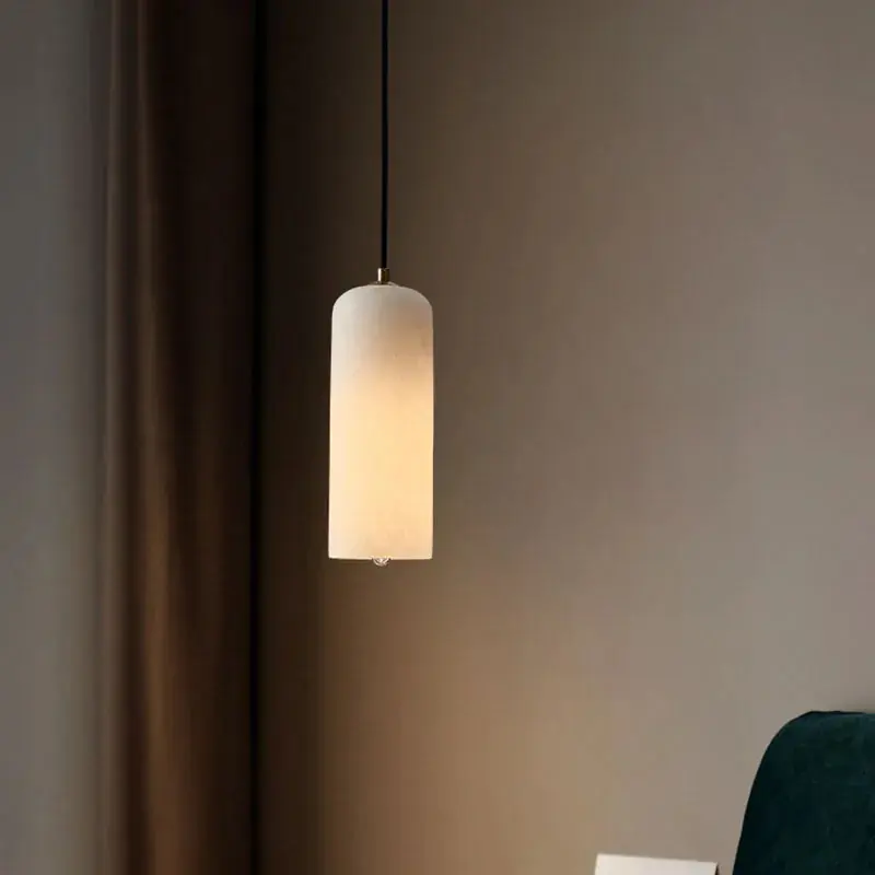 Chic modern marble chandelier
