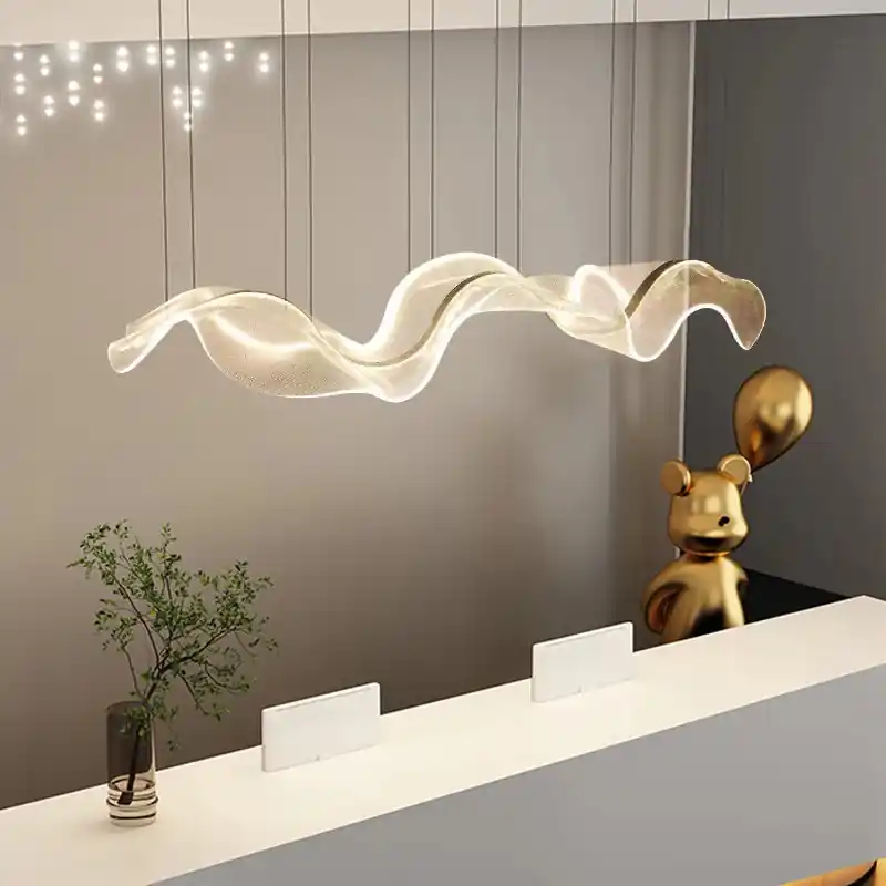 Bright elegant contemporary LED chandelier