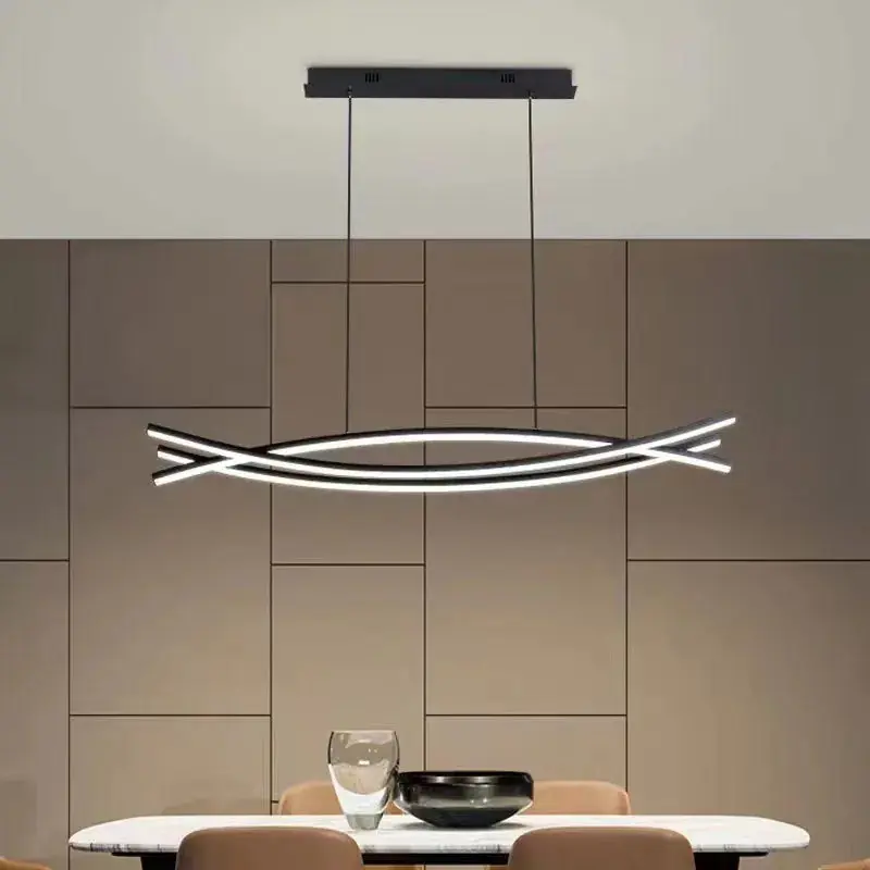 Adjustable aluminum LED pendant light