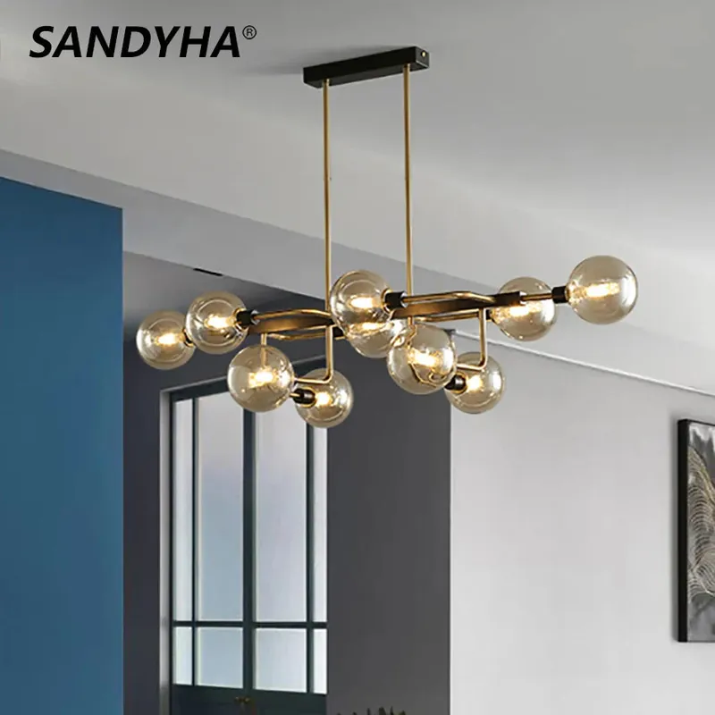 Modern elegant pendant chandelier