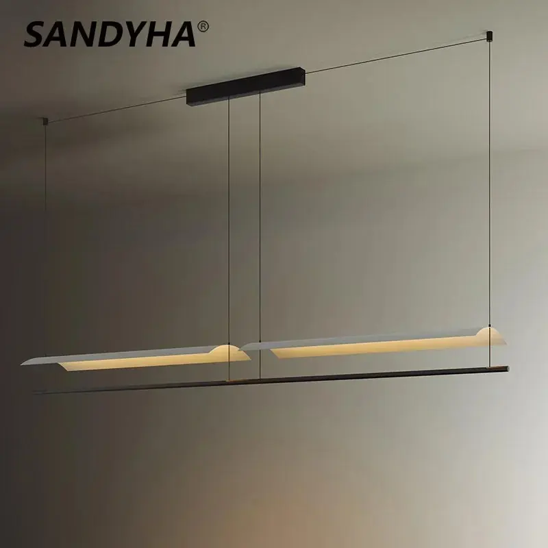 Sleek Minimalist Scandinavian Chandelier
