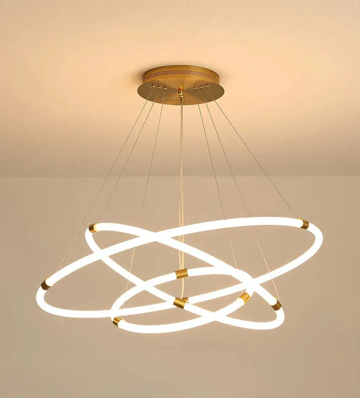 Elegant contemporary pendant chandelier