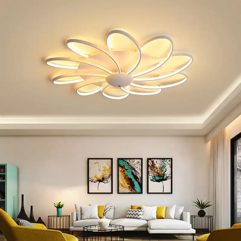 Modern chandelier lighting with style.