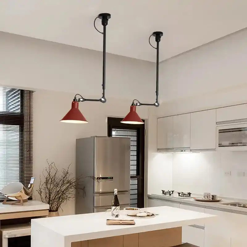 Retro chandelier vintage design lamp bedroom
