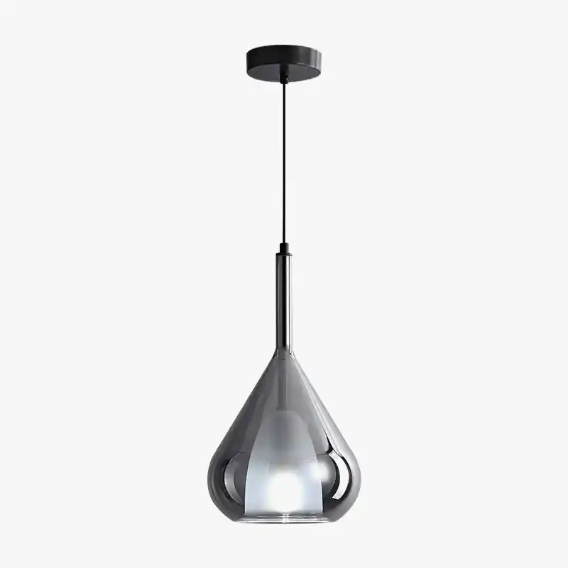 Sleek modern design LED pendant light