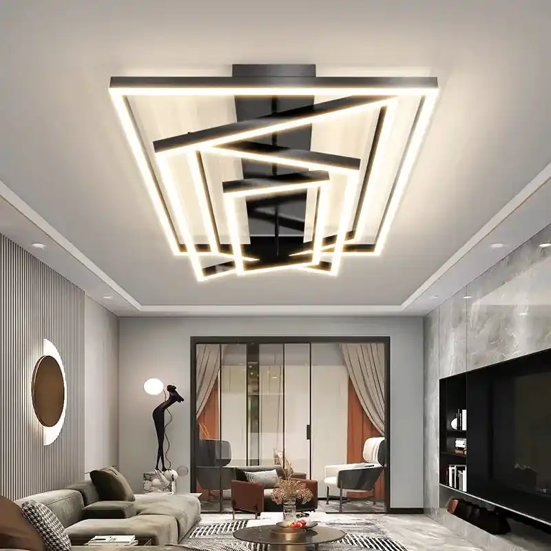 Soft and Elegant Industrial Chandelier