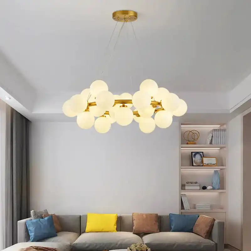 Modern Nordic Transparent Chandelier