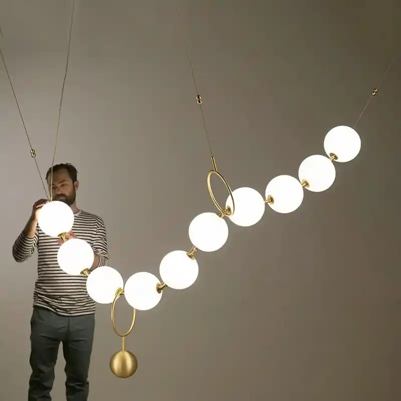 Elegant Contemporary Nordic LED Chandelier