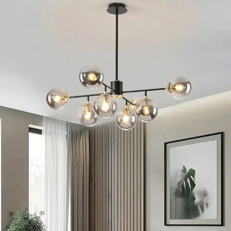 Transparent Nordic LED Pendant Chandelier