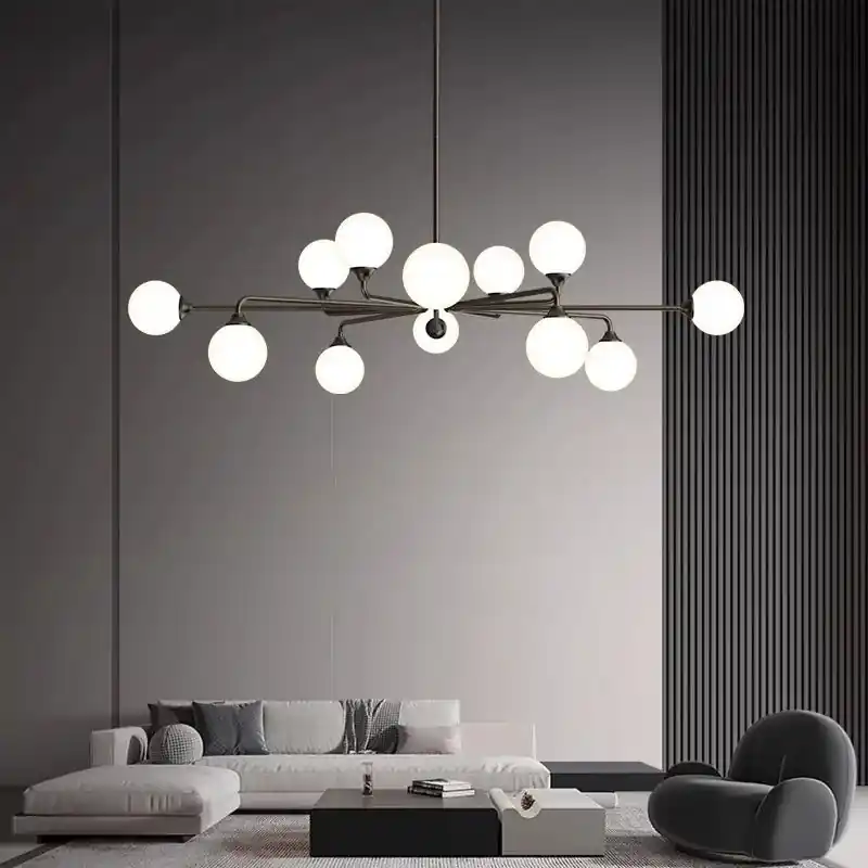 Modern Transparent Hanging Chandelier