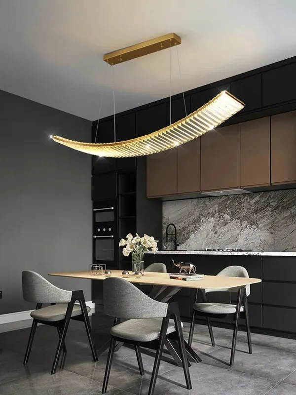 Nordic Crystal LED Chandelier