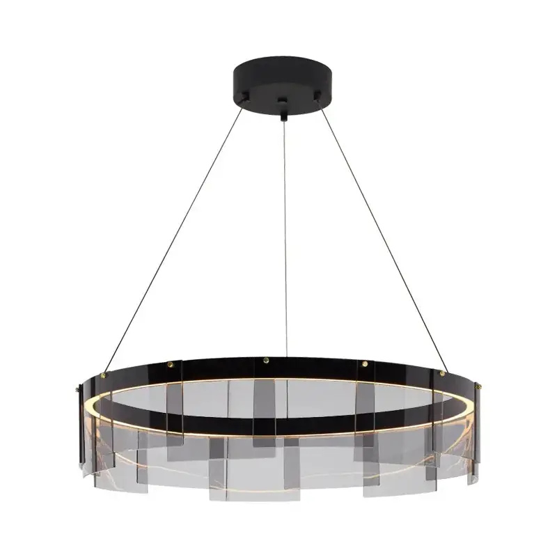 Modern transparent design LED chandelier