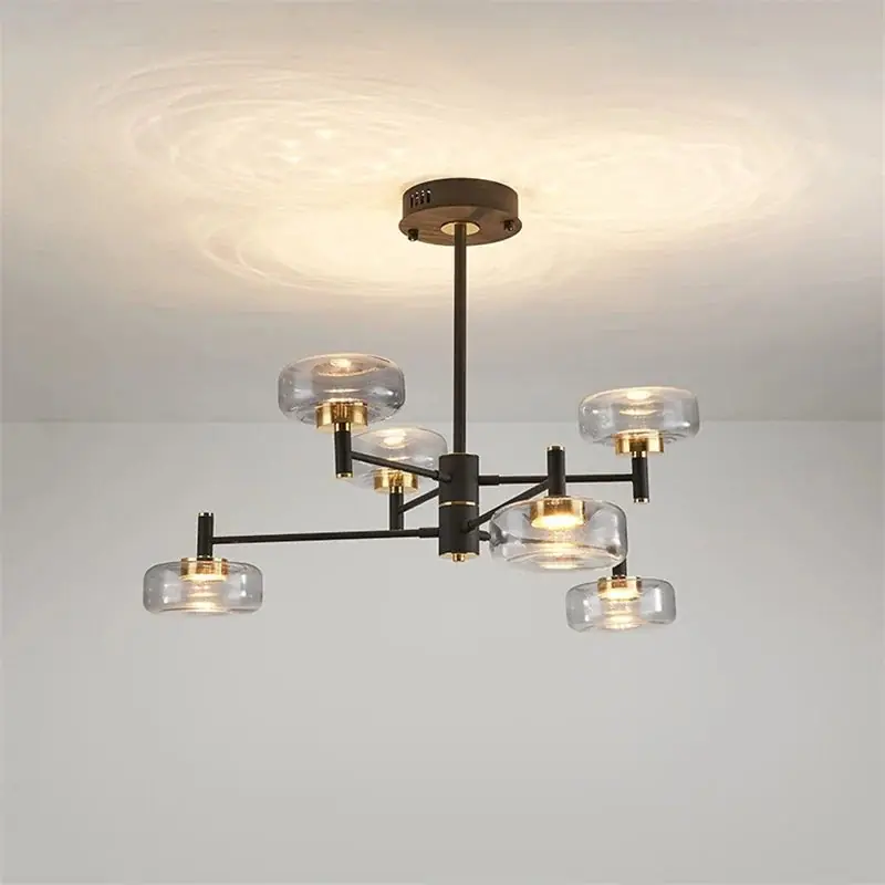 Modern Elegant Scandinavian Luminous Chandelier