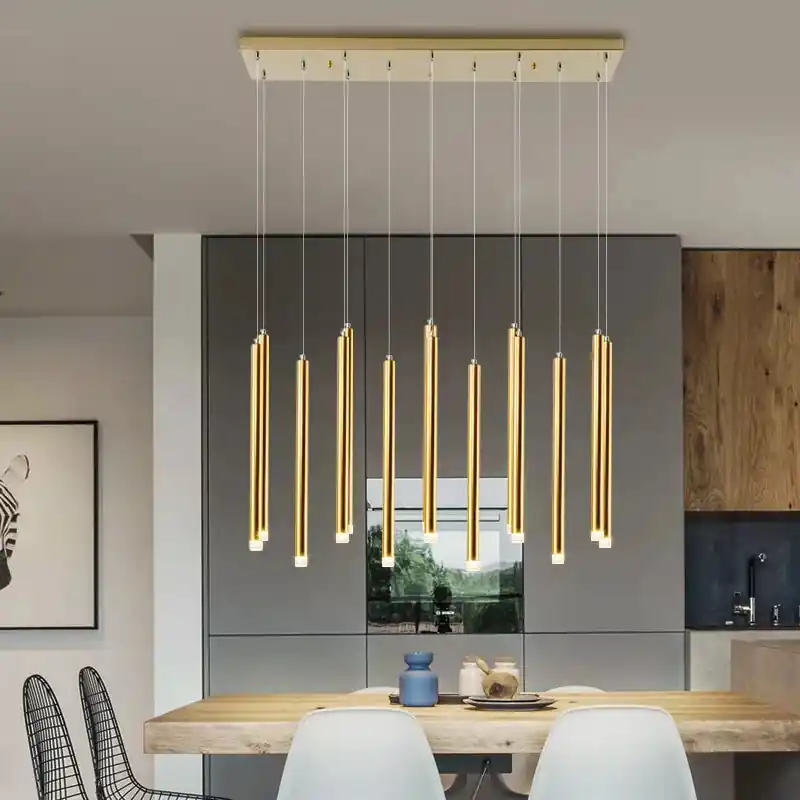 Chic Contemporary Minimalist LED Chandelier