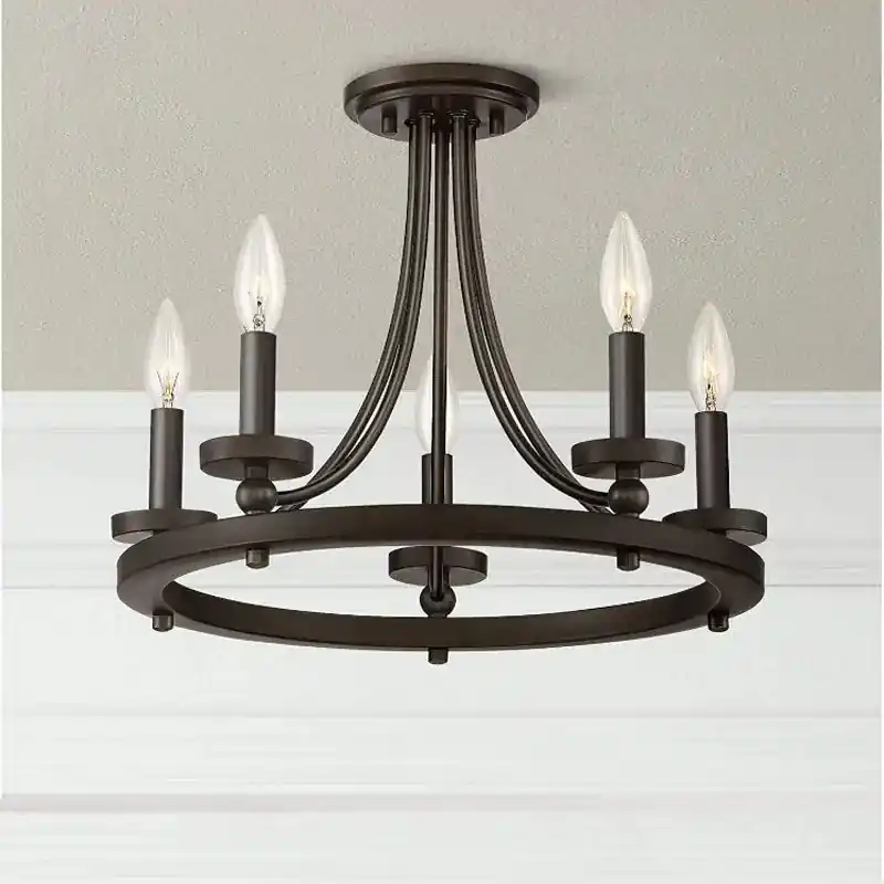 American Elegant Romantic Vintage Chandelier