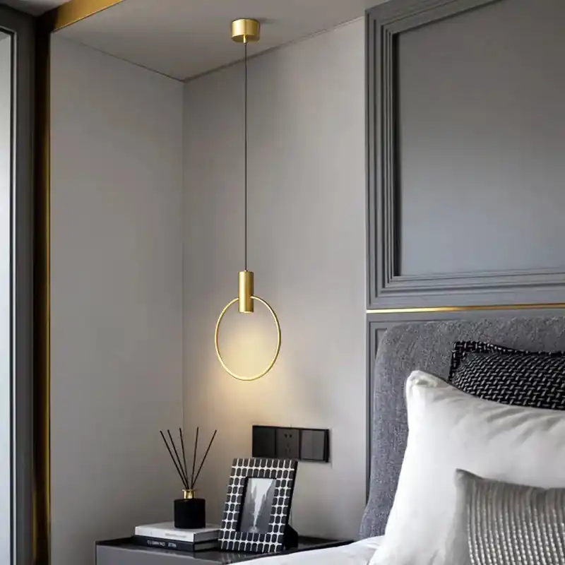 Contemporary chandelier, elegant minimalist design
