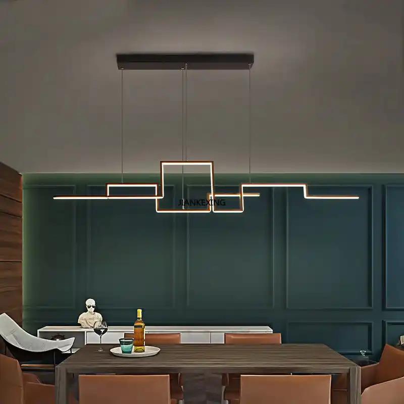 Bright elegant contemporary LED chandelier