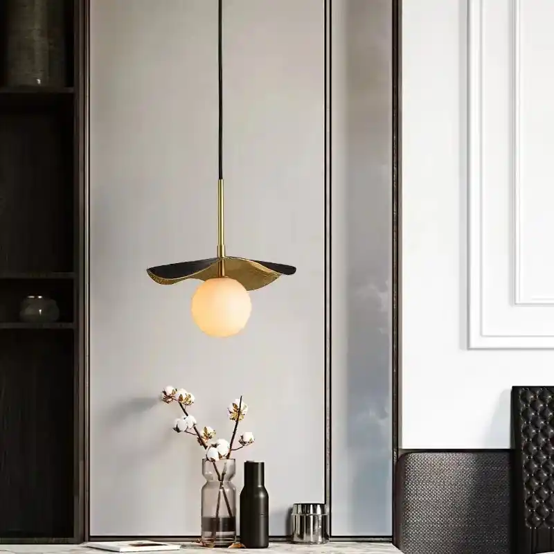 Elegant Contemporary Copper Chandelier Design