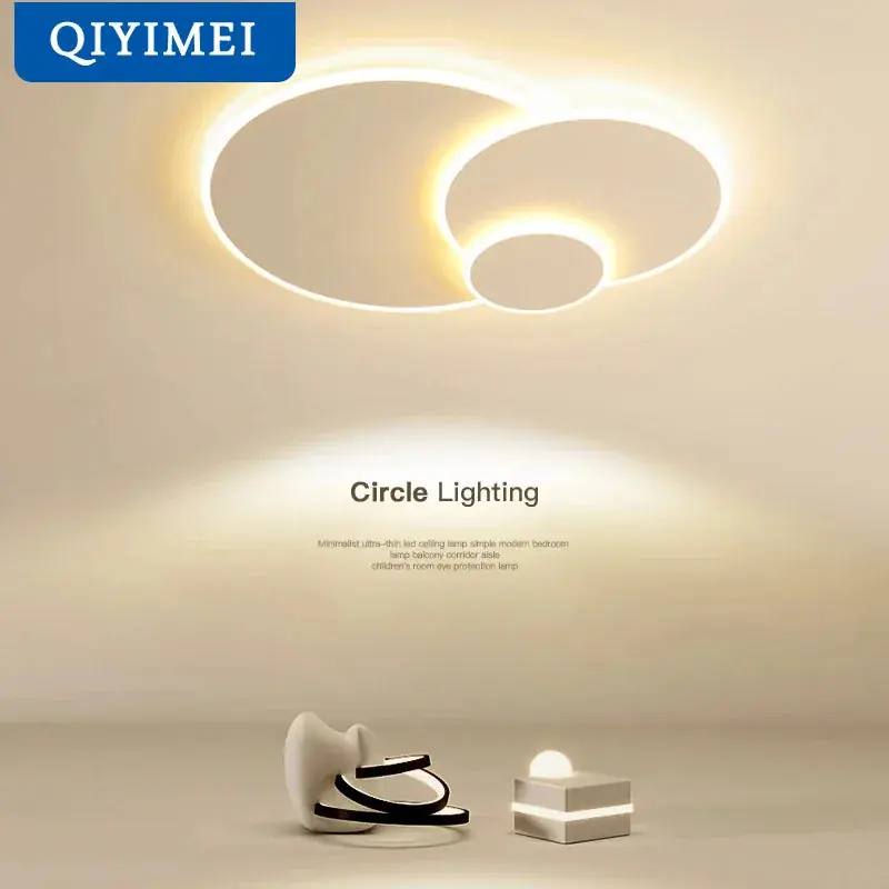 Sleek design acrylic LED chandelier