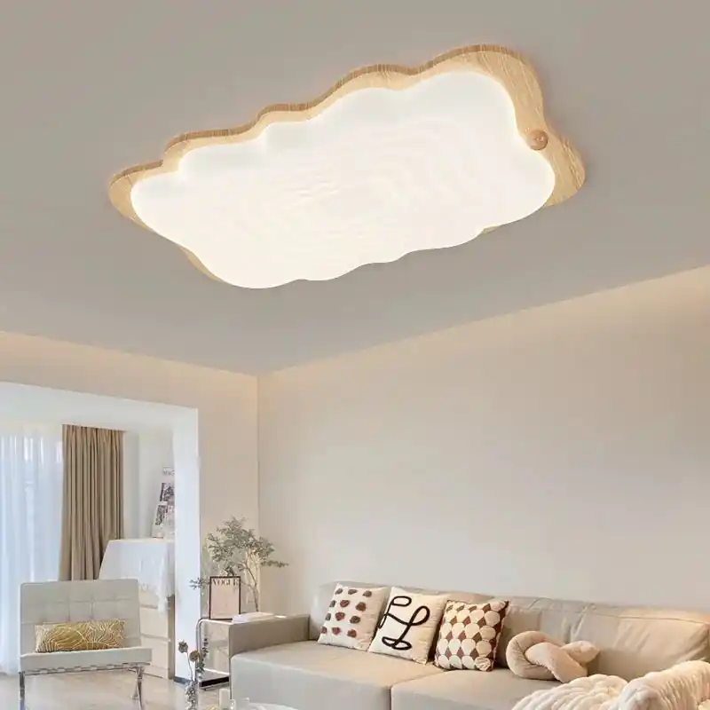 Qiyimei elegant wooden design pendant light
