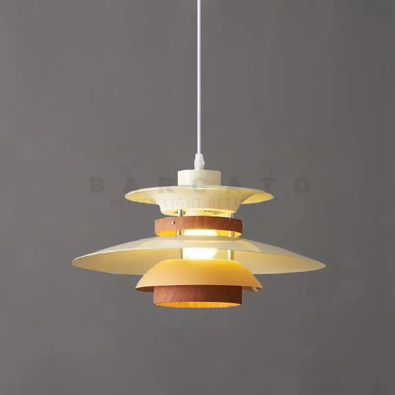 Scandinavian Natural Wood Chandelier