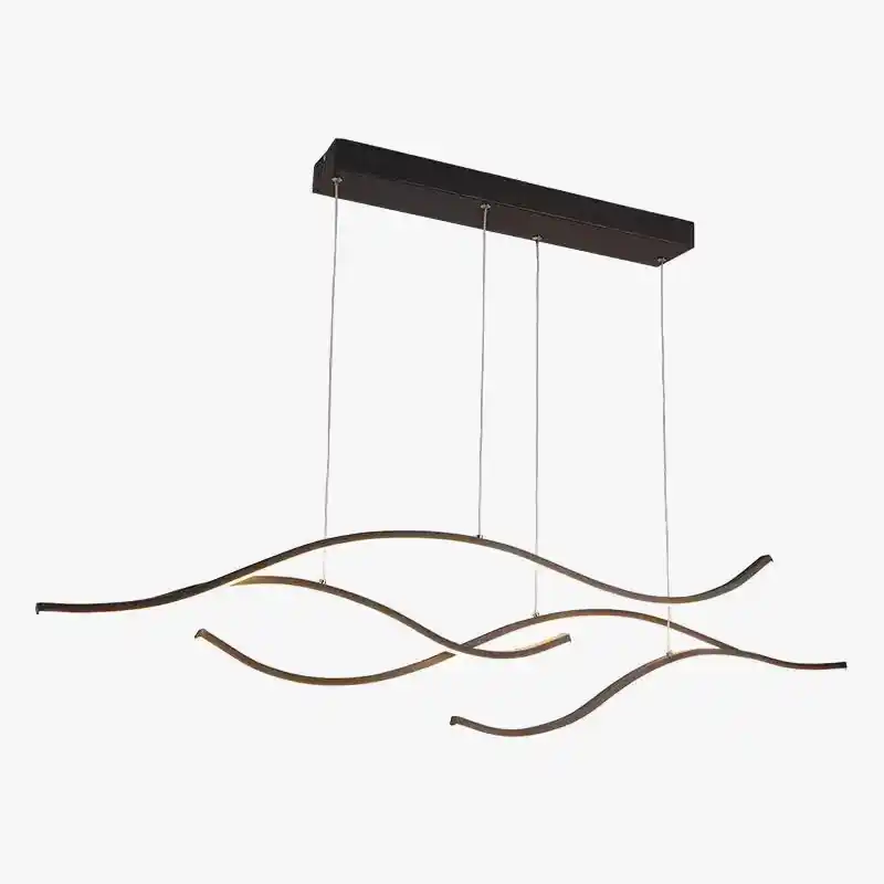 Sleek Minimalist LED Chandelier