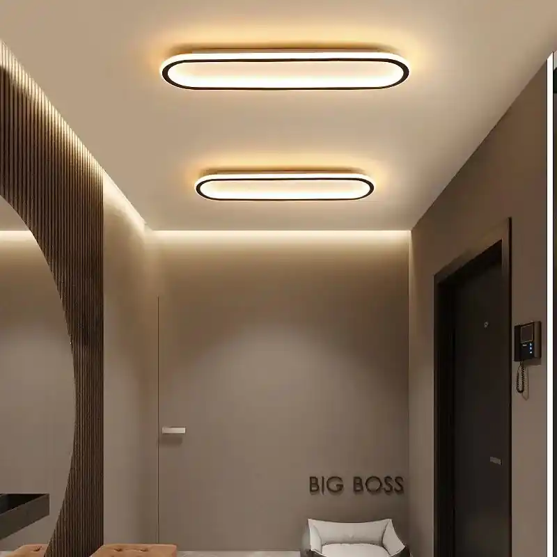 Sleek elegant modern Nordic chandelier.