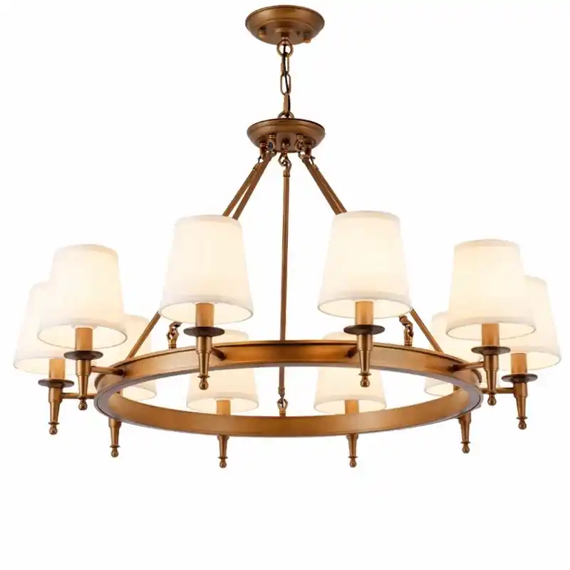 Contemporary copper LED lighting