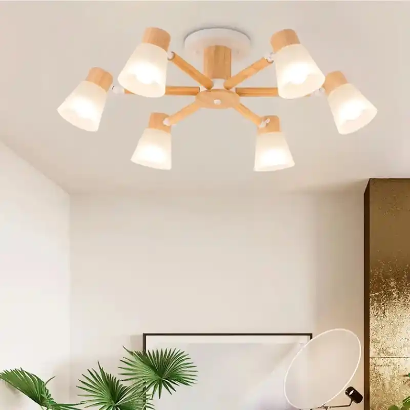 Modern Scandinavian design chandelier