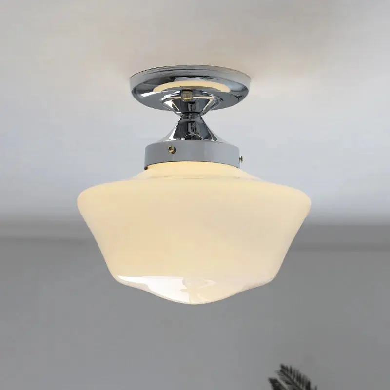 Elegant Bauhaus Glass Ceiling Lights