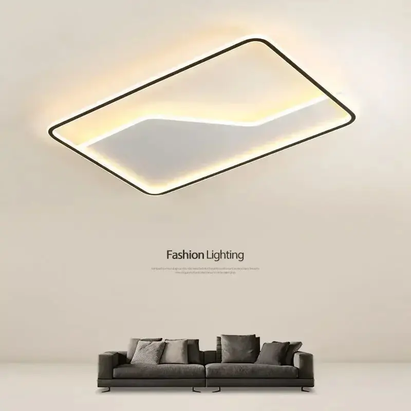Elegant bright modern LED ceiling light