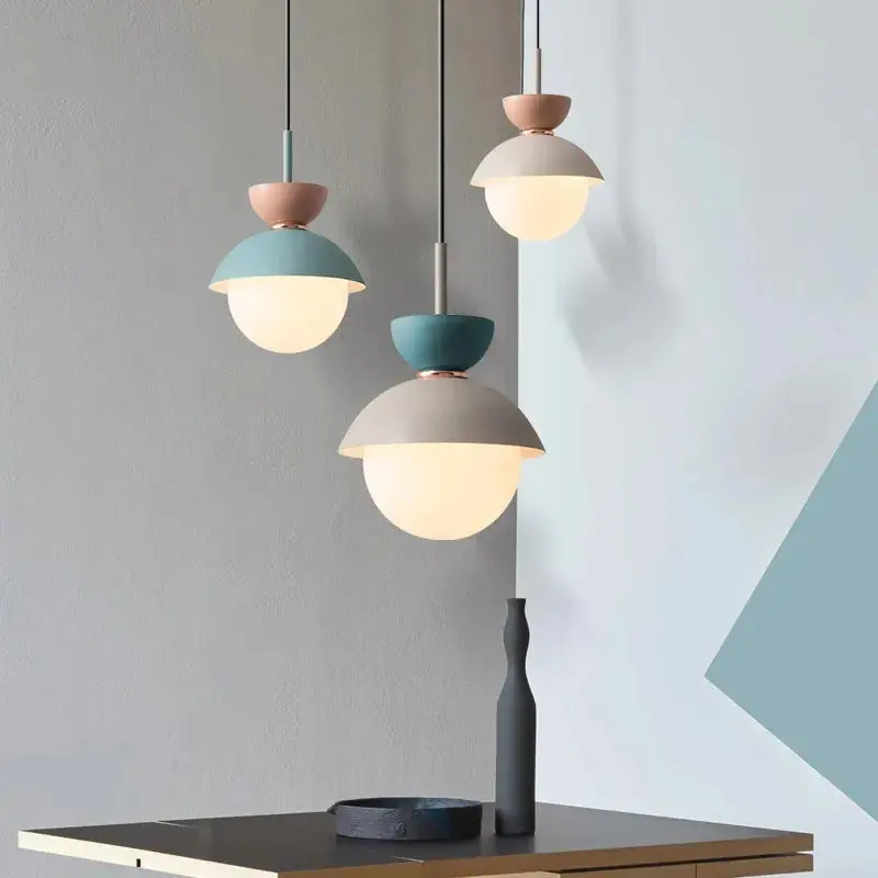 Contemporary Nordic luminous design pendant light