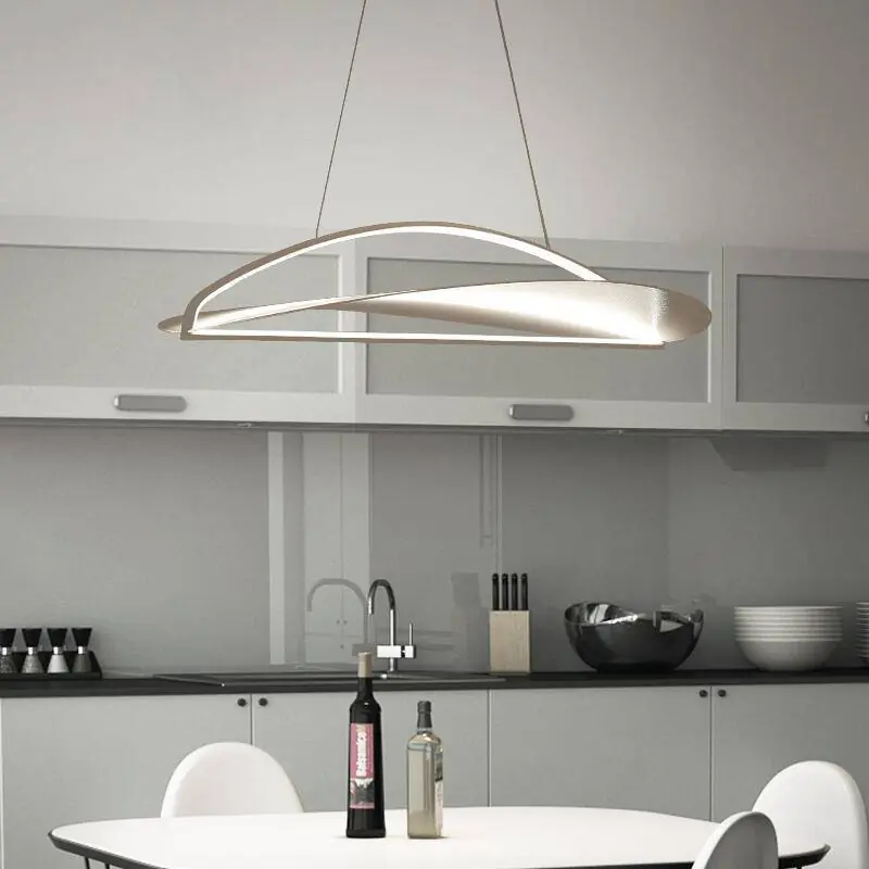Modern, elegant, and bright chandelier
