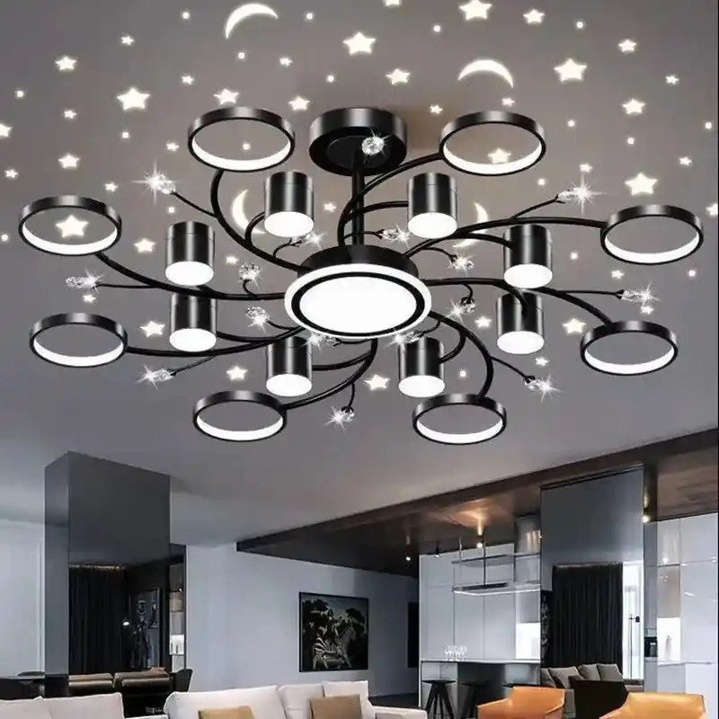 Stylish Nordic Dimmable LED Starry Sky Chandelier