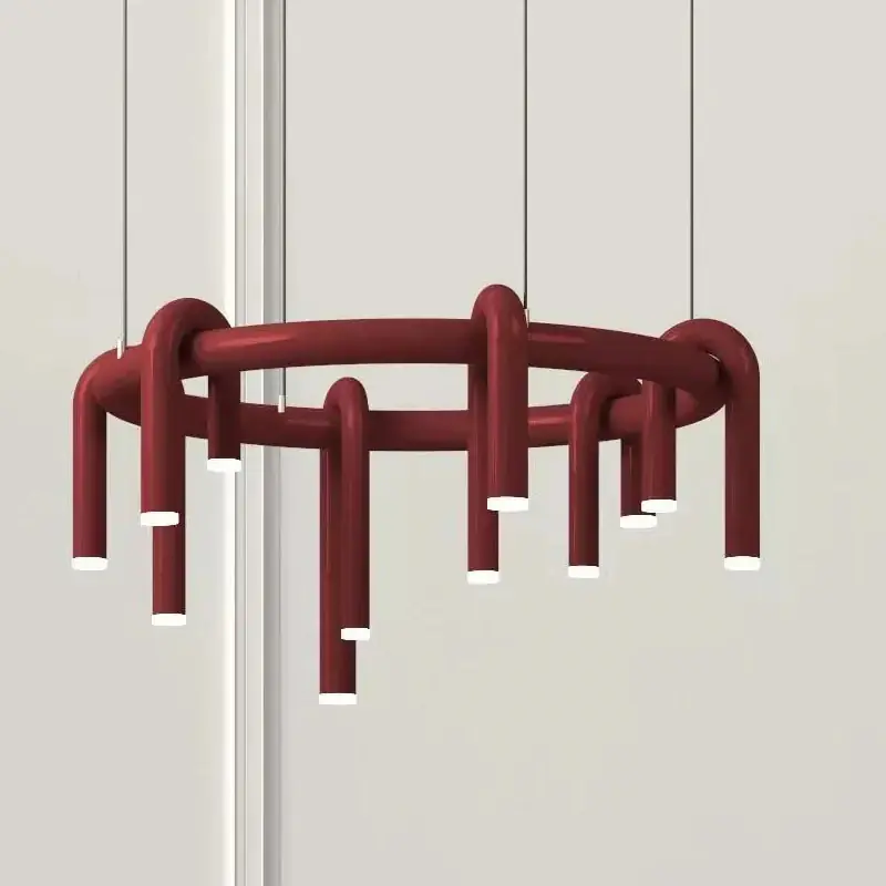 Modern Nordic living room restaurant chandelier