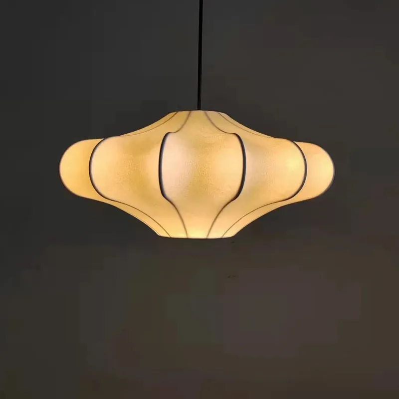 Nordic silk chandelier for elegant home decor
