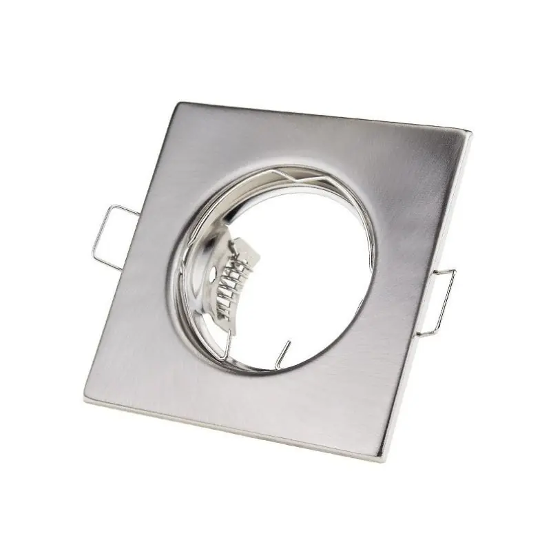 Support Spot GU10\\/MR16 LED Carré INOX
