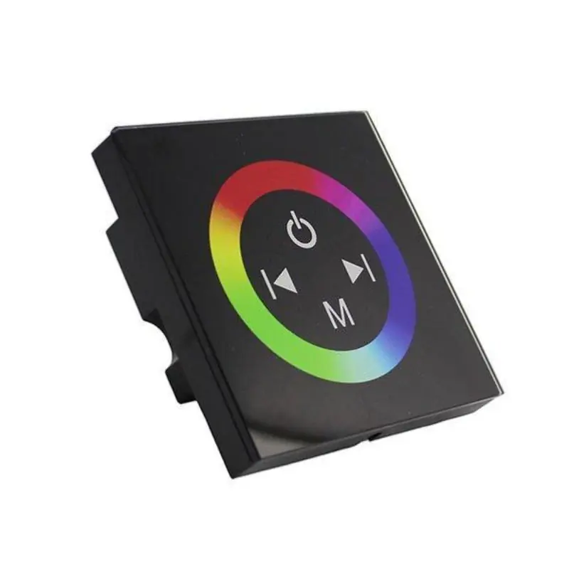Variateur LED RGB Tactile Noir 12V\\/24V