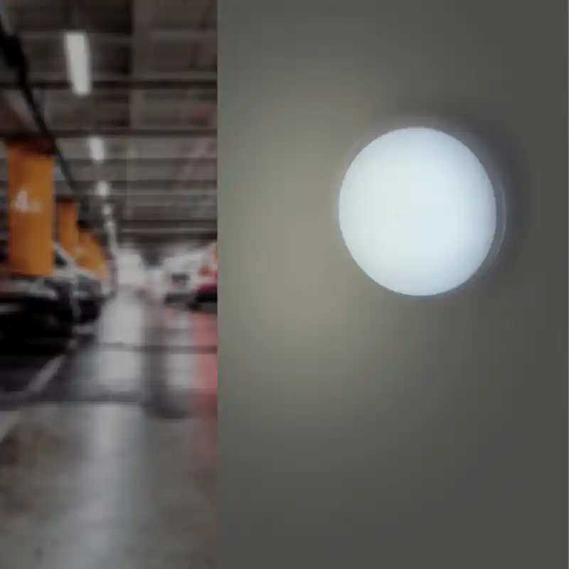 Applique LED Murale 20W Blanche Ronde IP65