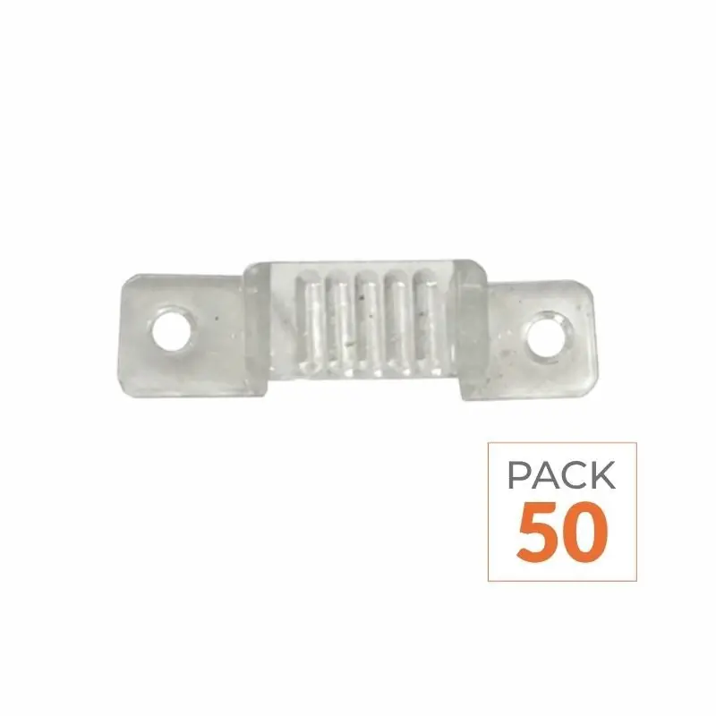 Support de Fixation Ruban LED 220V SMD2835 - Pack de 50