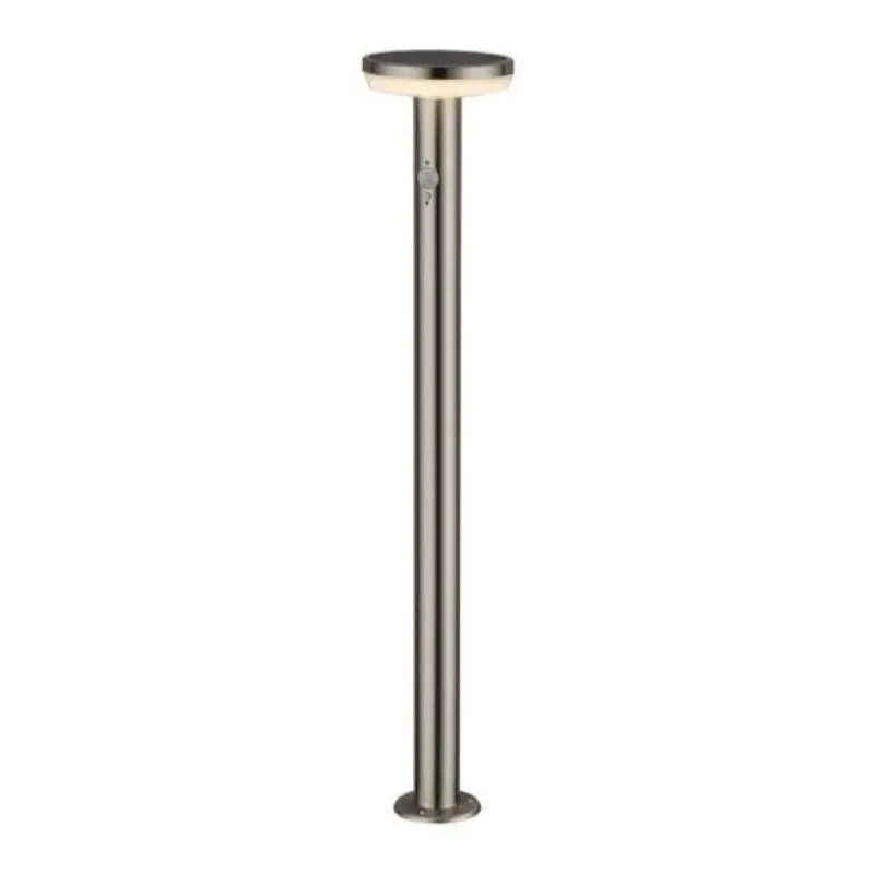 Borne LED Solaire 80cm 4.4W IP44 avec détecteur de présence