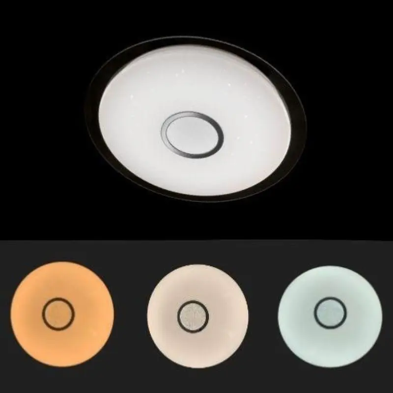 Plafonnier LED Rond à Température Variable 60W 220V - 3000K\\/4000K\\/6500K